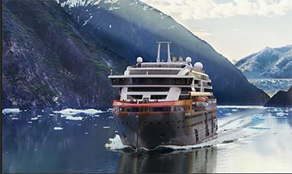 Expedition ship Hurtigruten