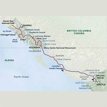 Un-Cruise Adventures Inside Passage Glacier Bay Wilderness Cruise
