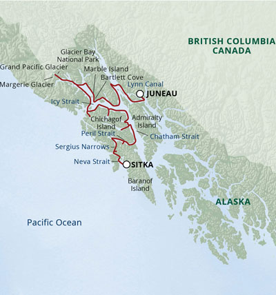 Un-Cruise Adventures Northern Passages & Glacier Bay